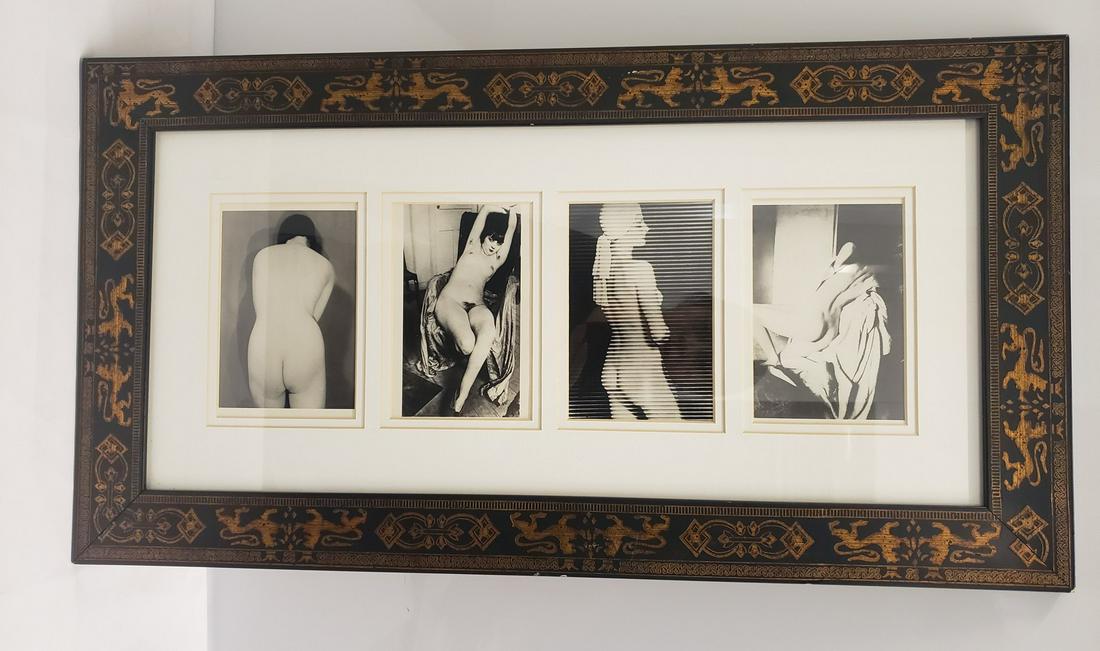 Risque early framed photo - The frame is extremely (1 of 1)