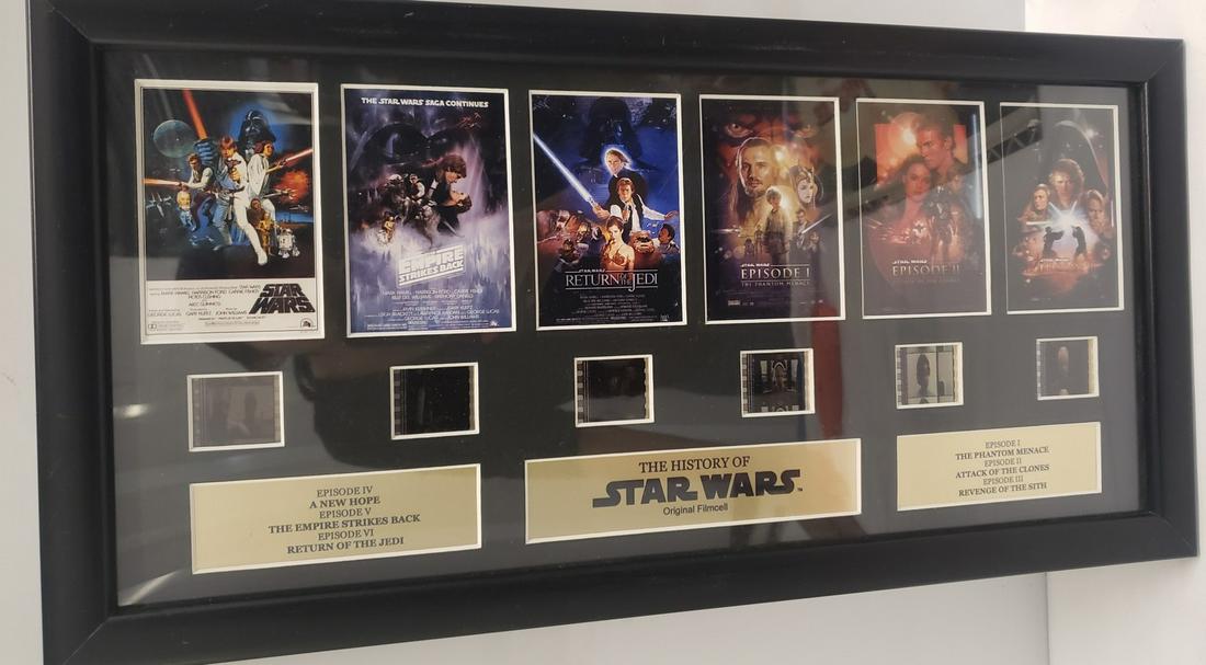 The History of Star Wars Original film cells: The History of Star Wars Original film cells