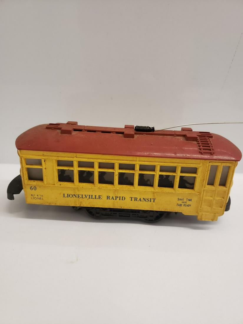 Lionel 60 Lionelville Rapid Transit Trolley (1 of 1)