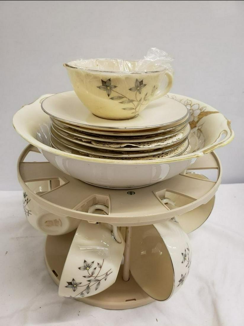 Set of Lenox Dishes on carrying piece (1 of 1)