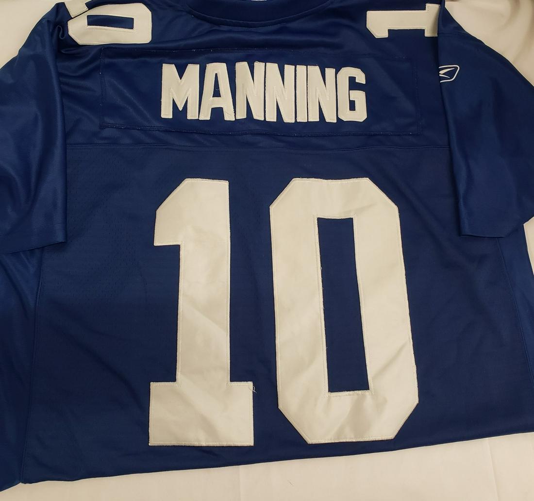 Eli Manning blue NY Giants Jersey - Size L (1 of 1)