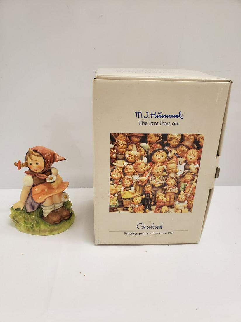 Hummel girl figure new in box: Hummel girl figure new in box