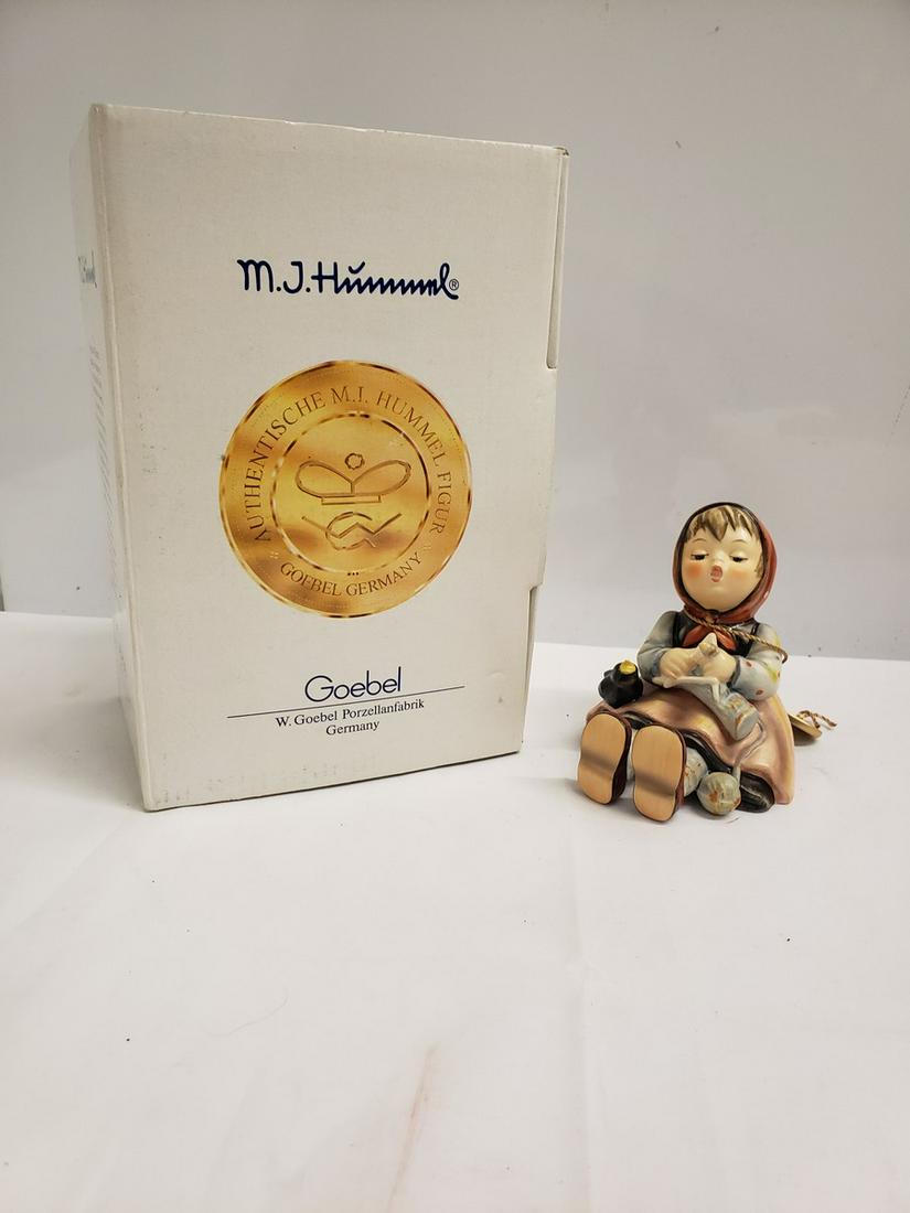 Hummel girl figure new in box: Hummel girl figure new in box