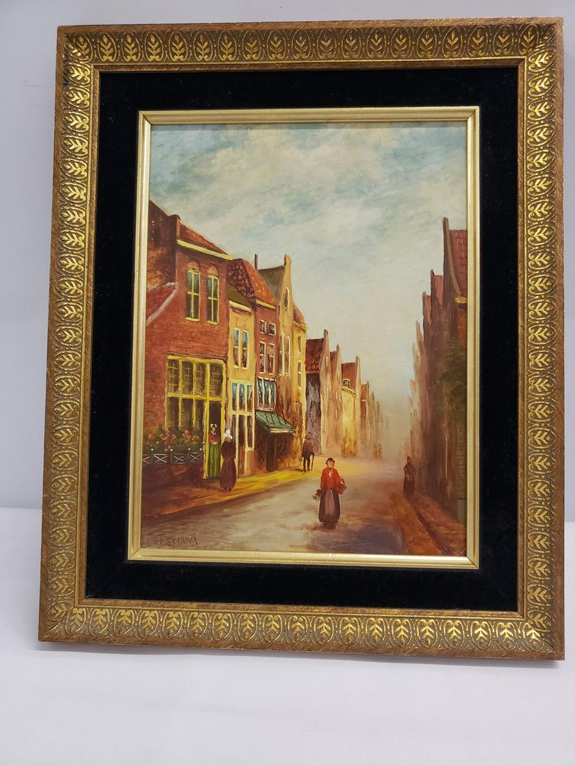 Signed and Framed oil painting by Sandra White Lorang (1 of 1)