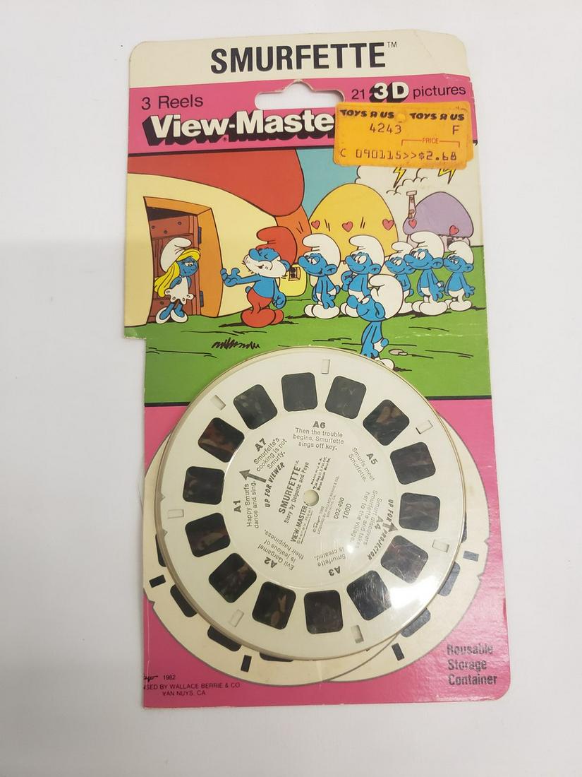 Smurfette View-Master reels - unopened (1 of 1)