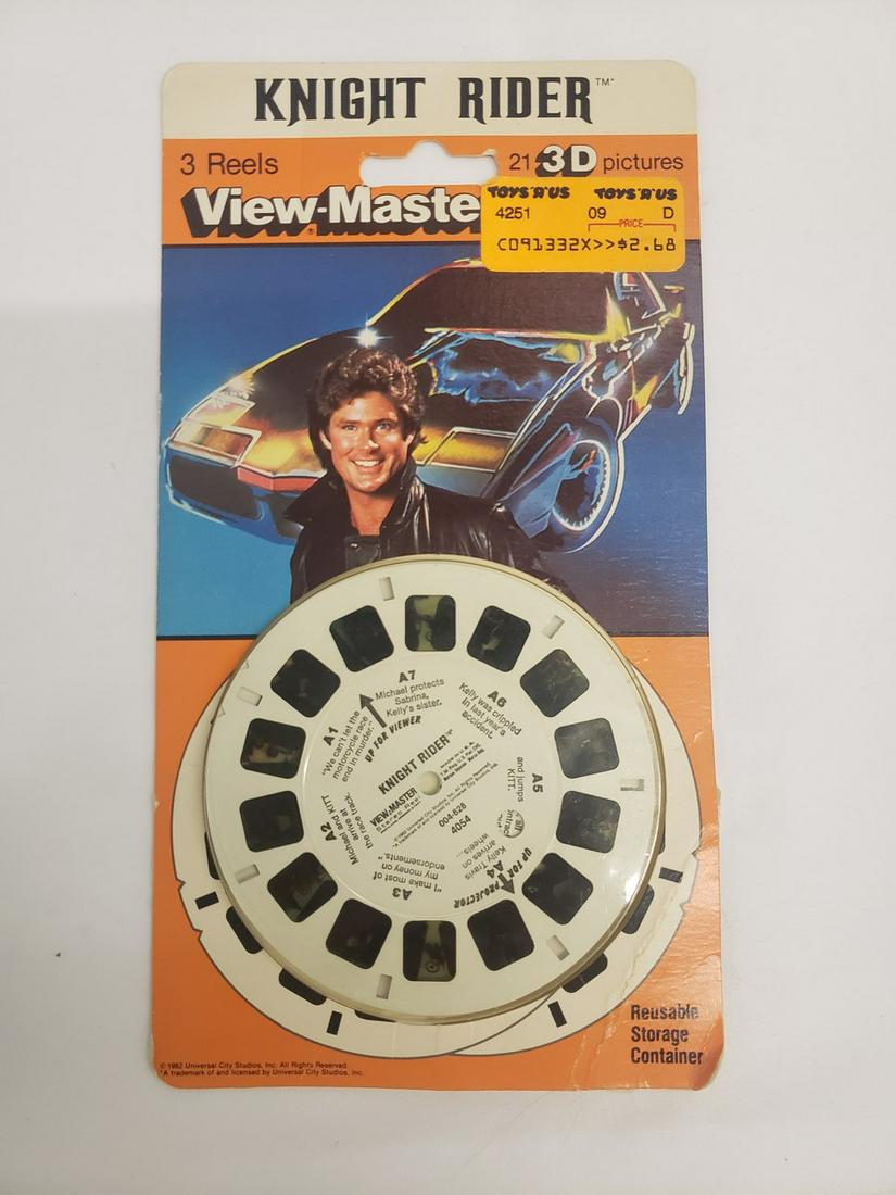 Knight Rider view-master reels-unopened in original (1 of 1)