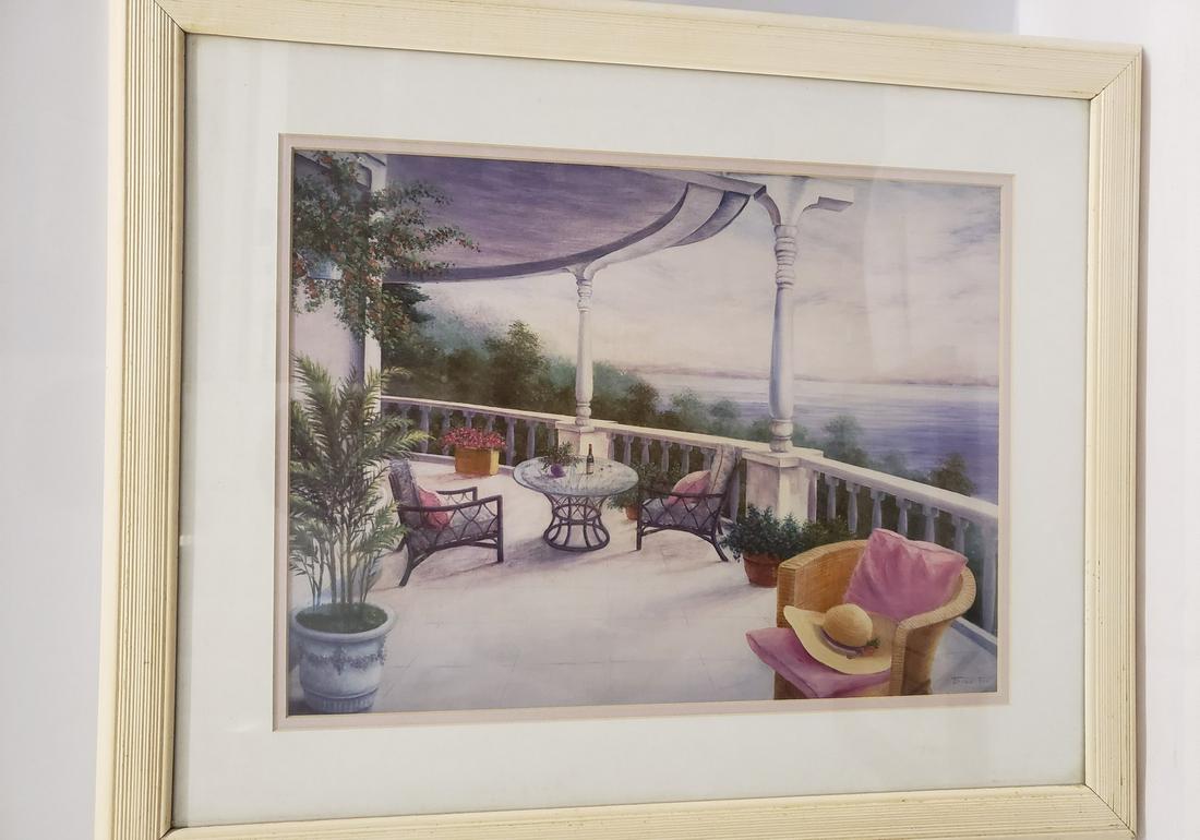 Signed/Framed artwork by James Fox (1 of 1)