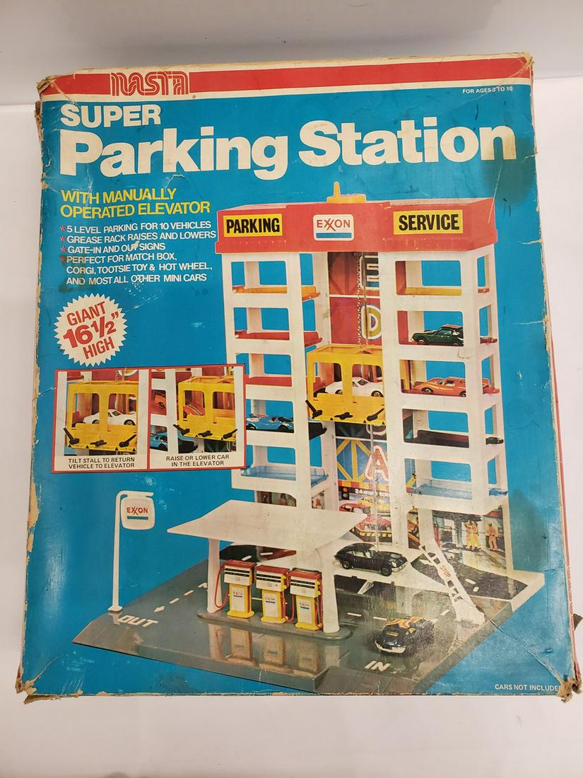 Vintage Nasta Exxon Super Parking/Garage service center (1 of 1)