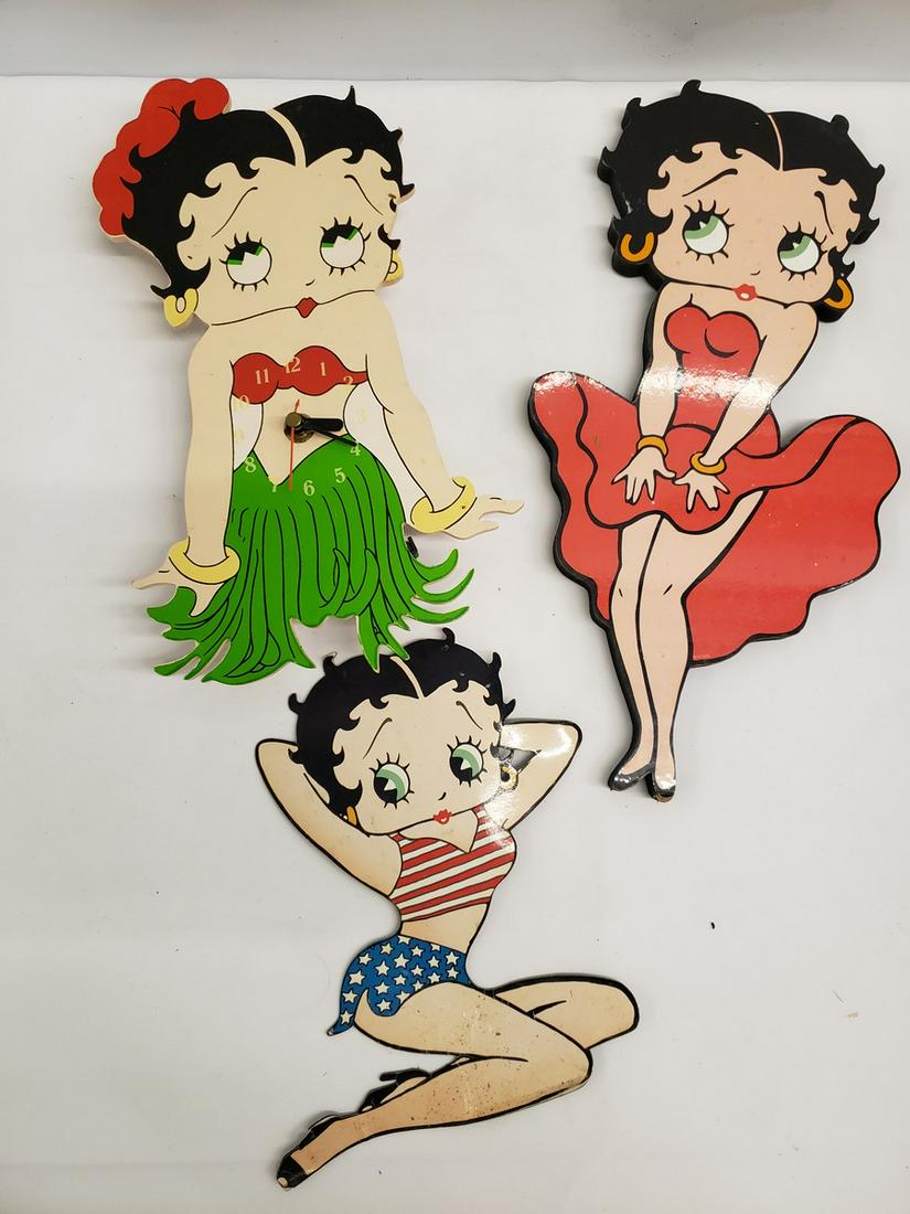 Betty Boop wall clock and more: Betty Boop wall clock and more