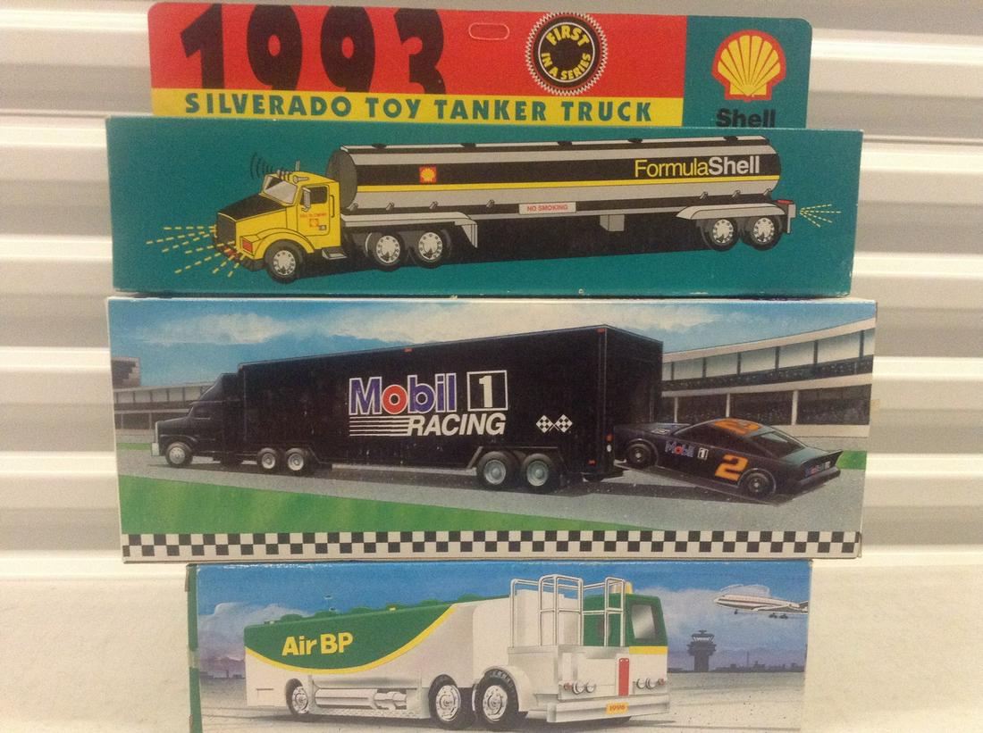 Lot of Three Toy Tanker Trucks (1 of 1)