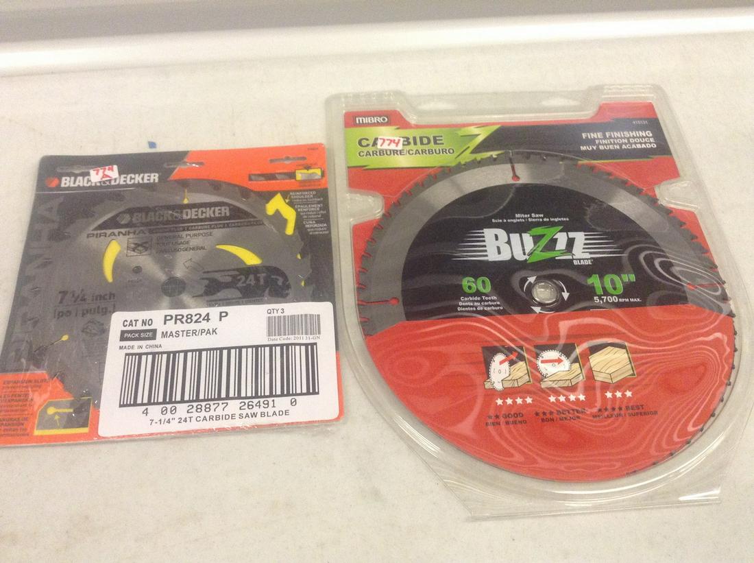 Black & Decker and Buzz Saw Blades (1 of 1)