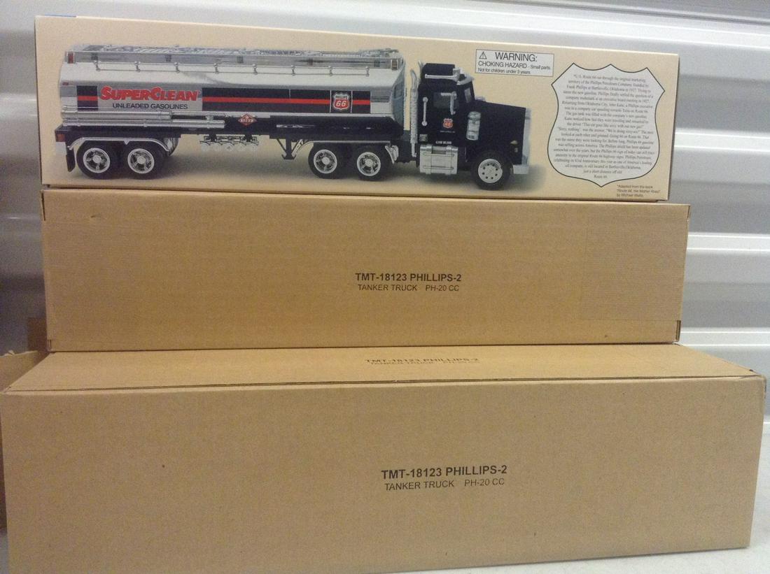 Lot of Phillips 66 Tanker Trucks in Boxes (1 of 1)