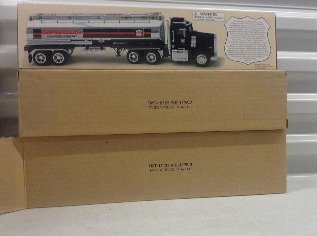Lot of Two Phillips 66 Tanker Trucks in Boxes (1 of 1)