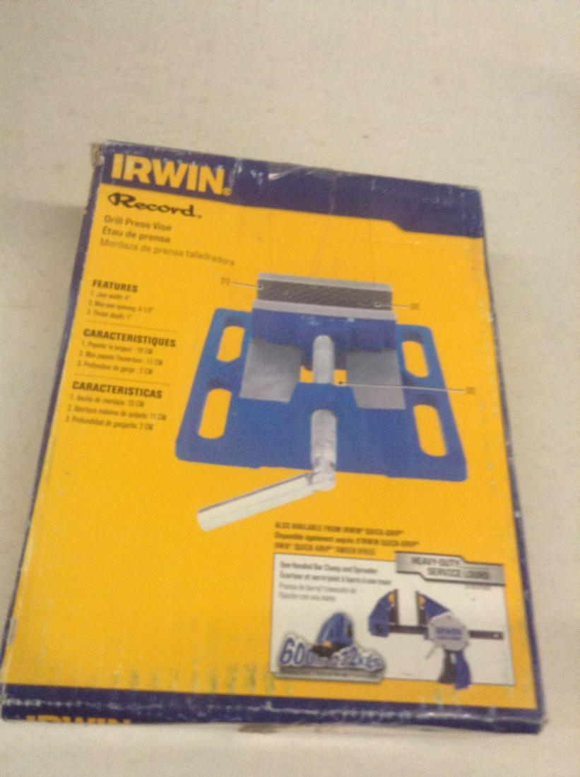 Irwin Drill Press Vise in Box (1 of 1)