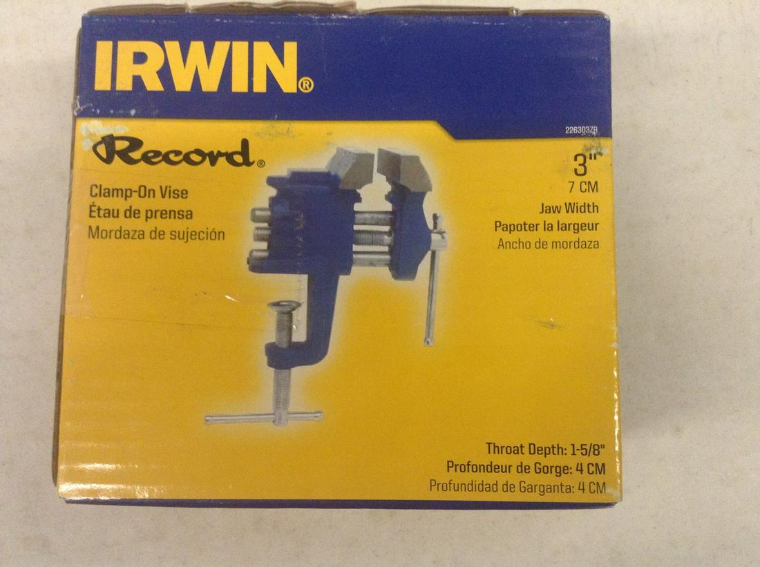 Irwin Record Clamp-On Vise in Box (1 of 1)