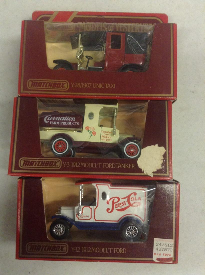 Lot of Three Models of Yesteryear Diecast Cars (1 of 1)