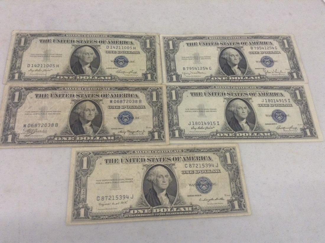 Lot of Silver Certificates: Lot of Silver Certificates