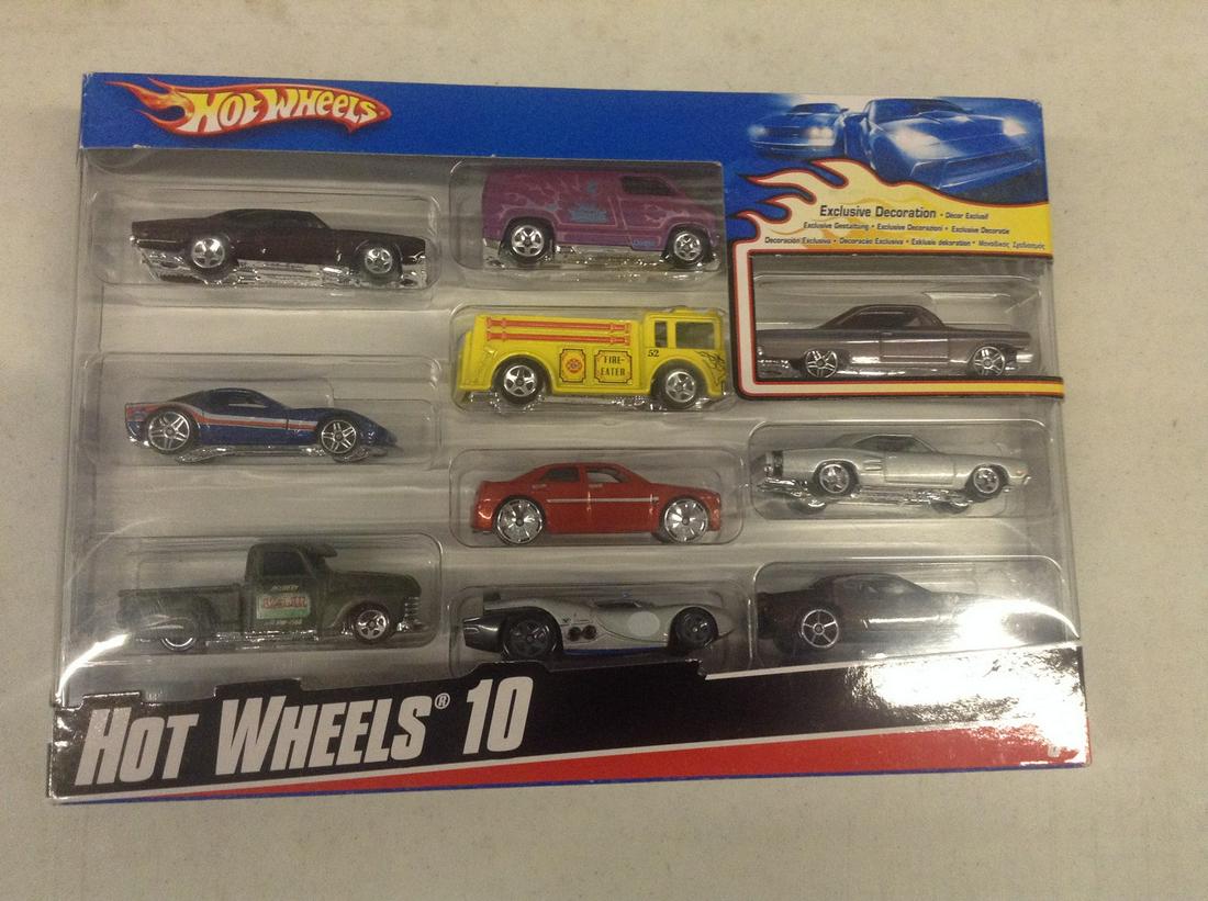 Sealed Hot Wheels 10 Set: Sealed Hot Wheels 10 Set