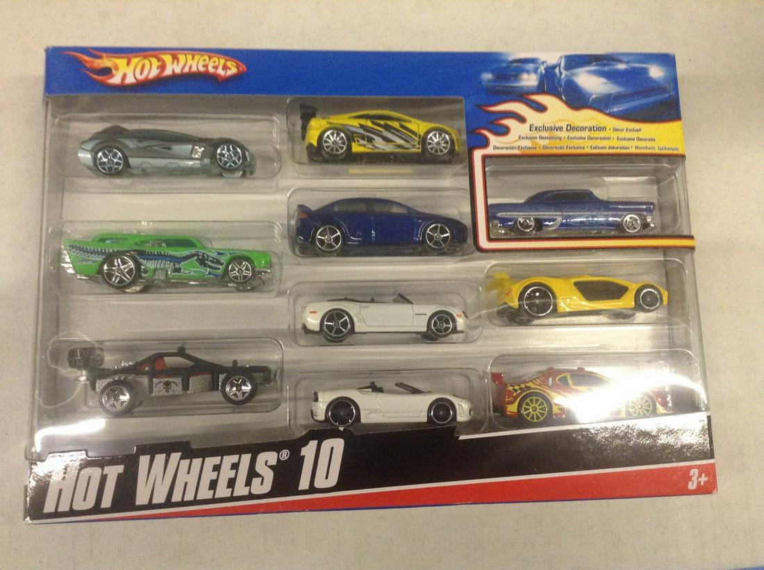 Sealed Hot Wheels 10 Set: Sealed Hot Wheels 10 Set