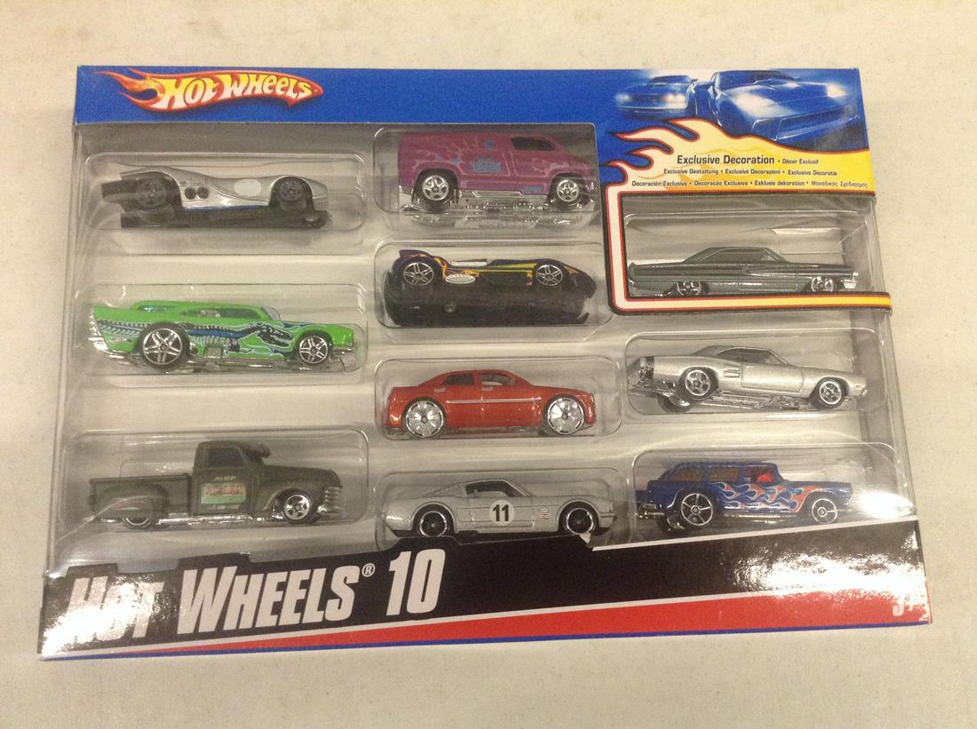Sealed Hot Wheels 10 Set: Sealed Hot Wheels 10 Set