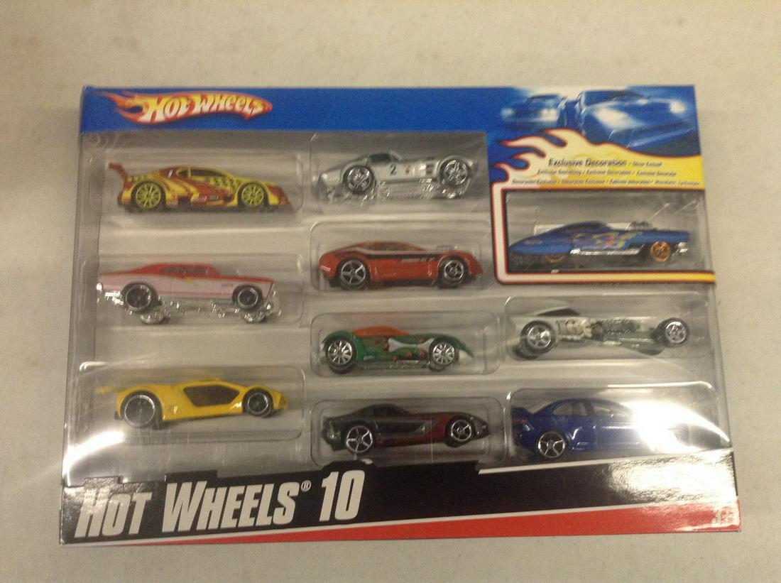 Sealed Hot Wheels 10 Set: Sealed Hot Wheels 10 Set
