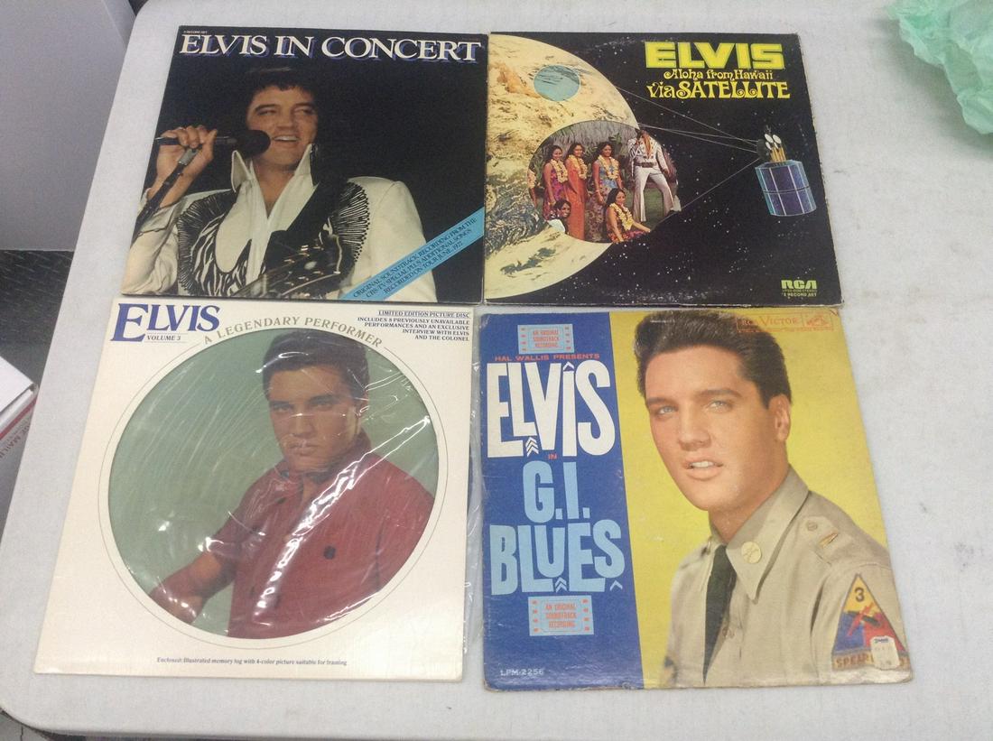 Lot of Elvis Records (1 of 1)