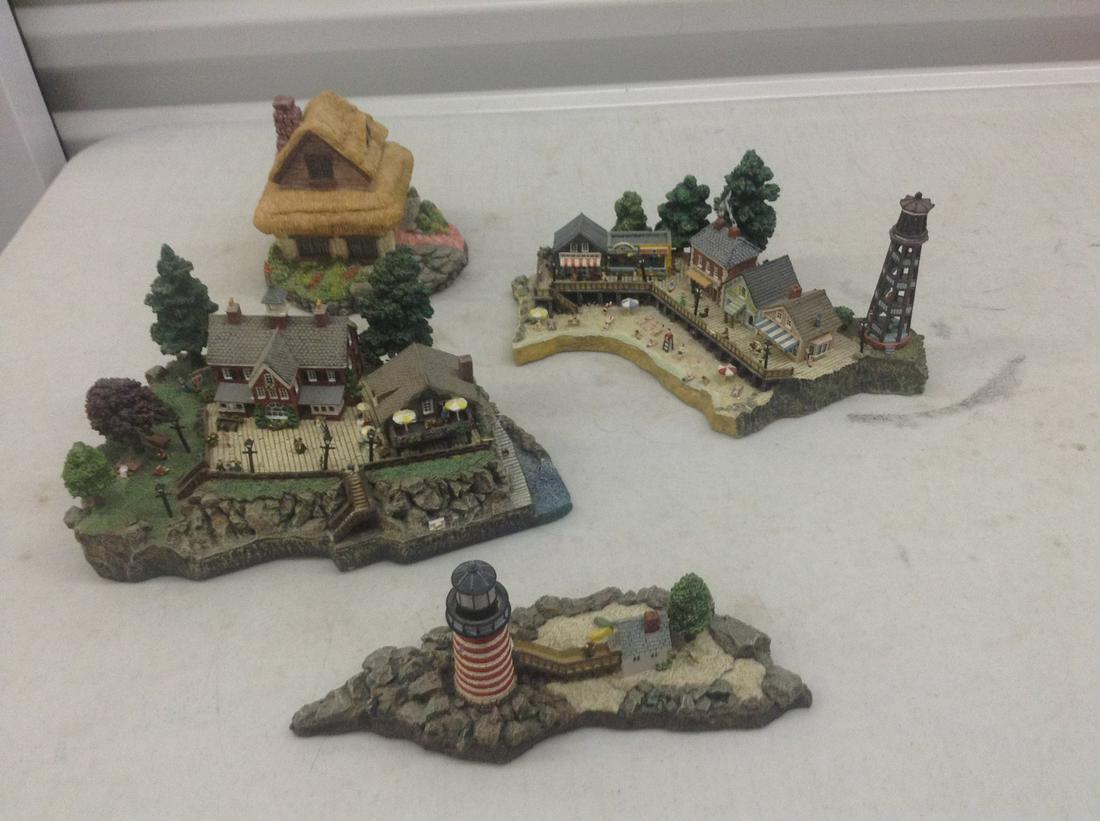 Danbury Mint Lighthouses and Cambridge Cottage (1 of 1)