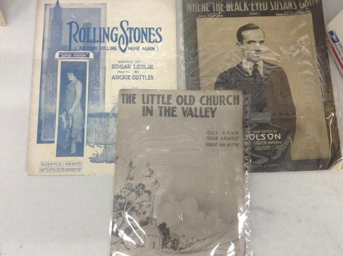 the rolling stones and other vintage sheet music: the rolling stones and other vintage sheet music