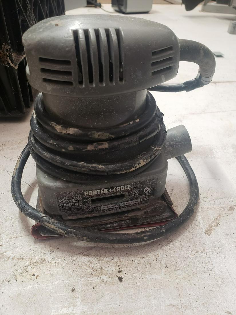 Porter Cable 340 Finishing Sander Buffer electric tool (1 of 1)