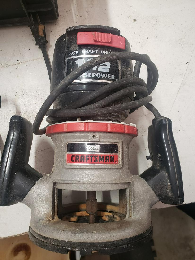 Sears Craftsman Router, 1 1/2 HP - works (1 of 1)