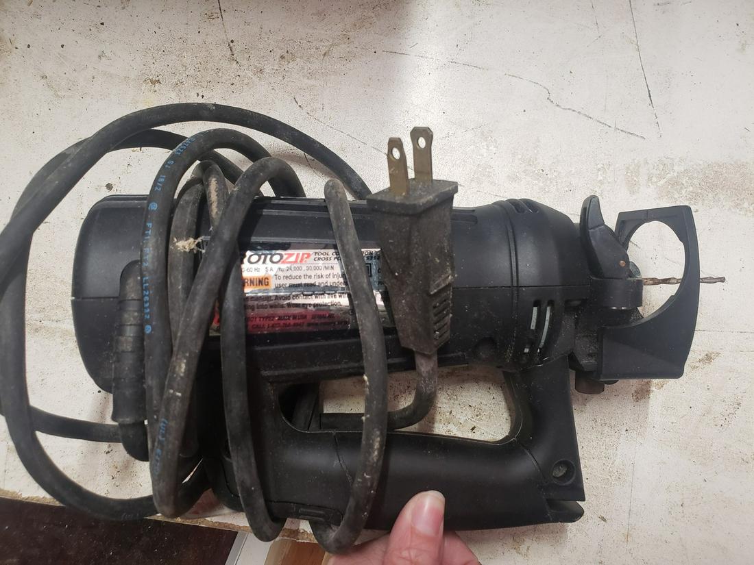 Rotozip Rotosaw spiral saw- works (1 of 1)