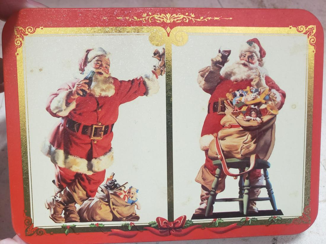 Set of vintage Coca-Cola playing cards (1 of 1)