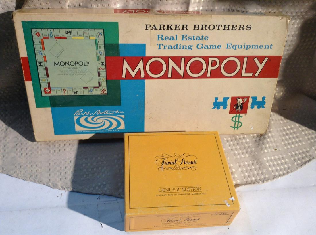 Monopoly and Trivial Pursuit in boxes: Unknown if complete
