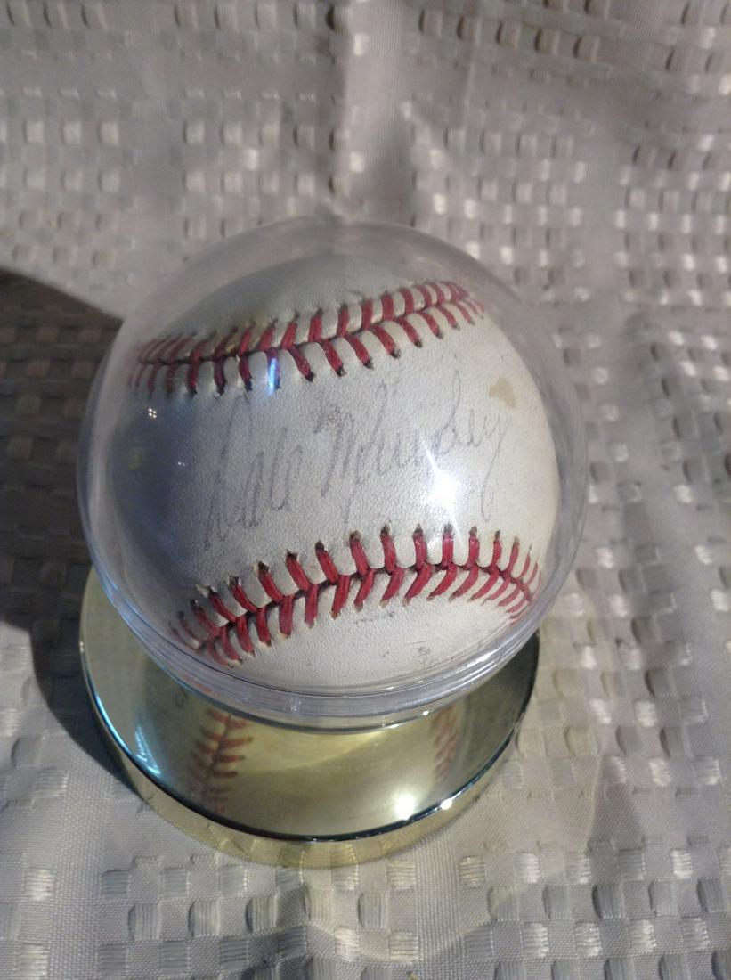 Signed Dale Murphy Baseball (1 of 1)