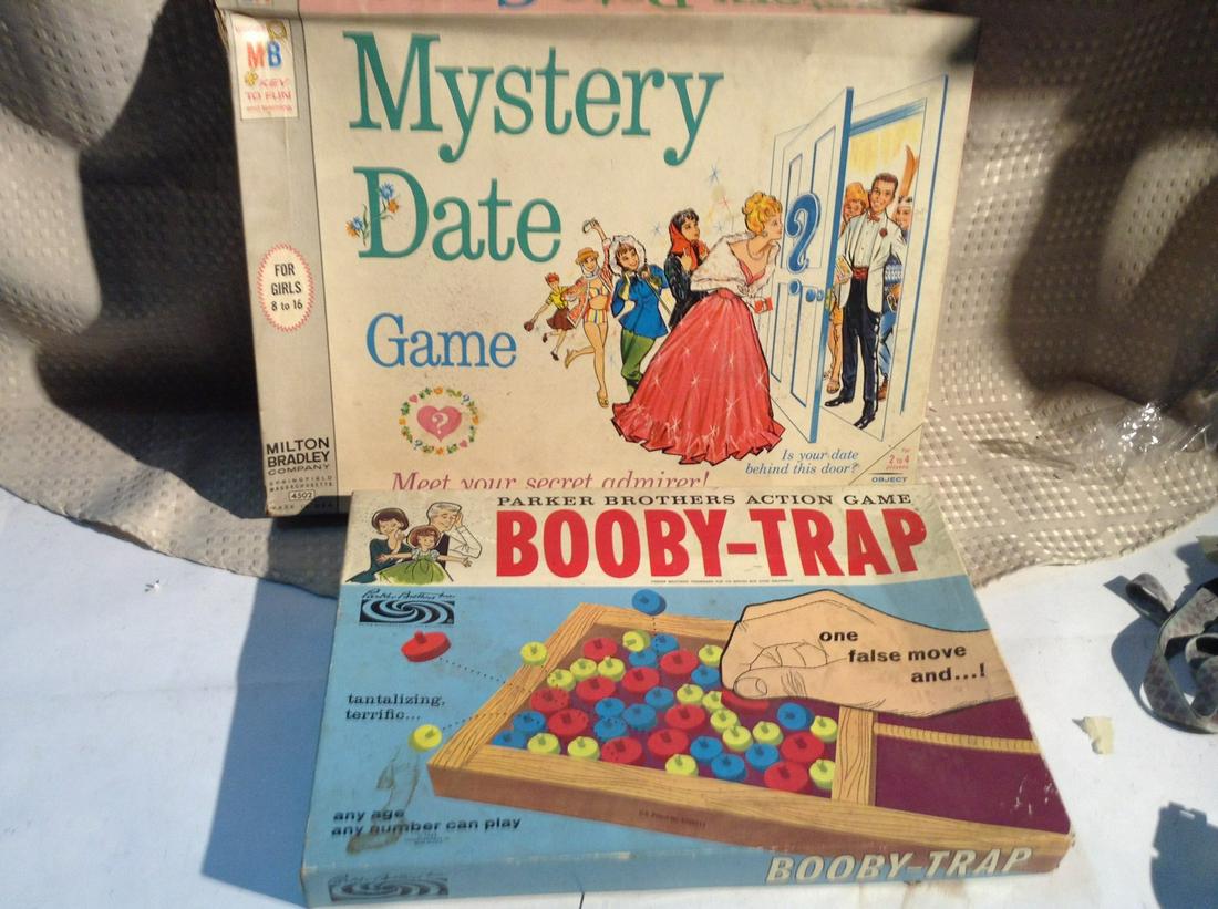 Booby-Trap and Mystery Date Games in boxes: Unknown if complete