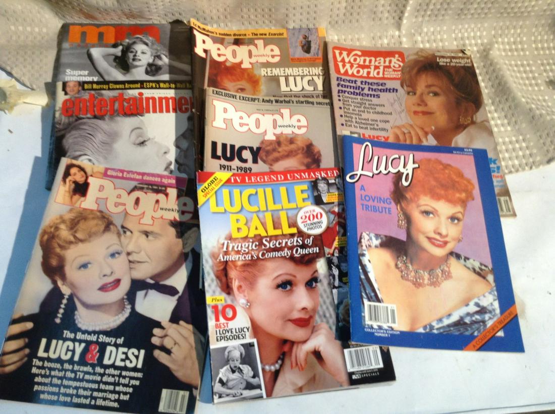 Lot of "I Love Lucy" Magazines: Lot of "I Love Lucy" Magazines