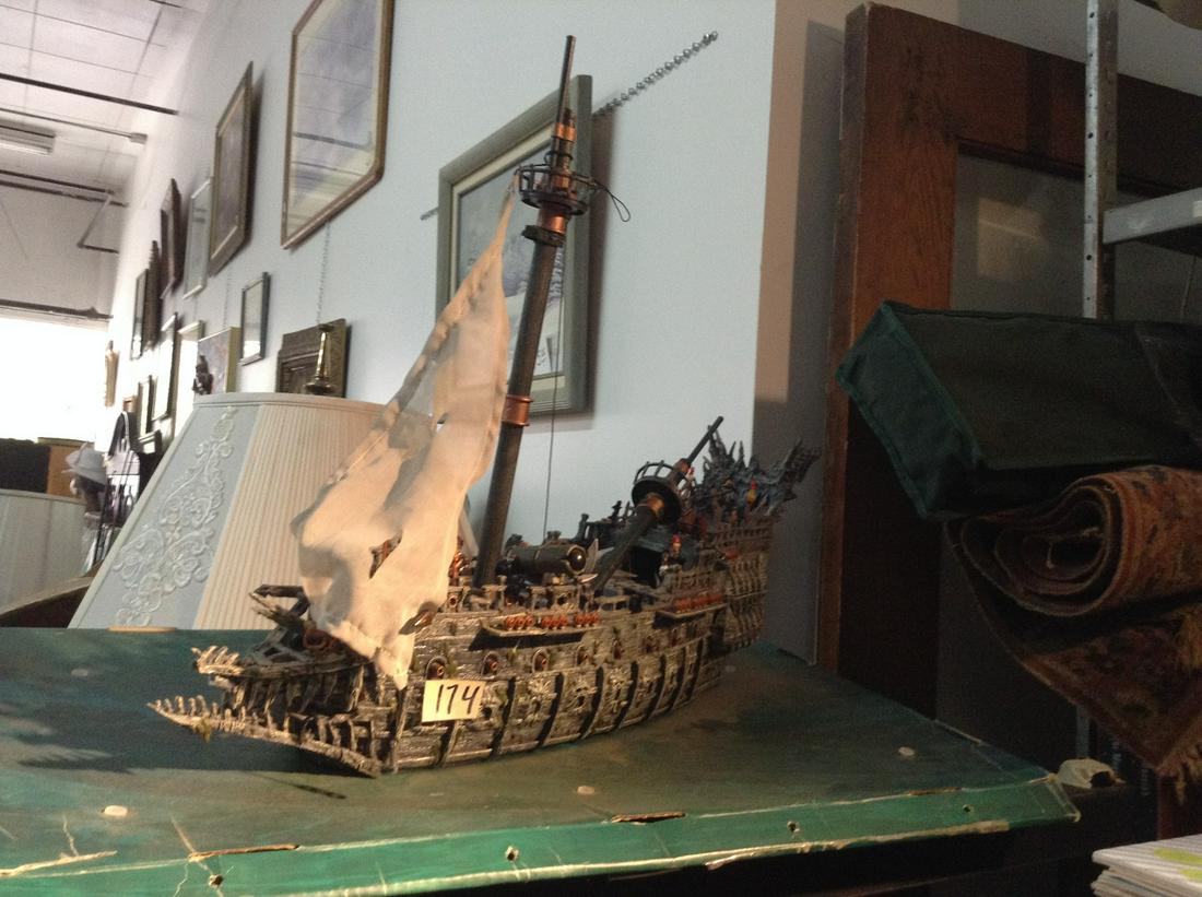 Pirate Ship: 28 in. long