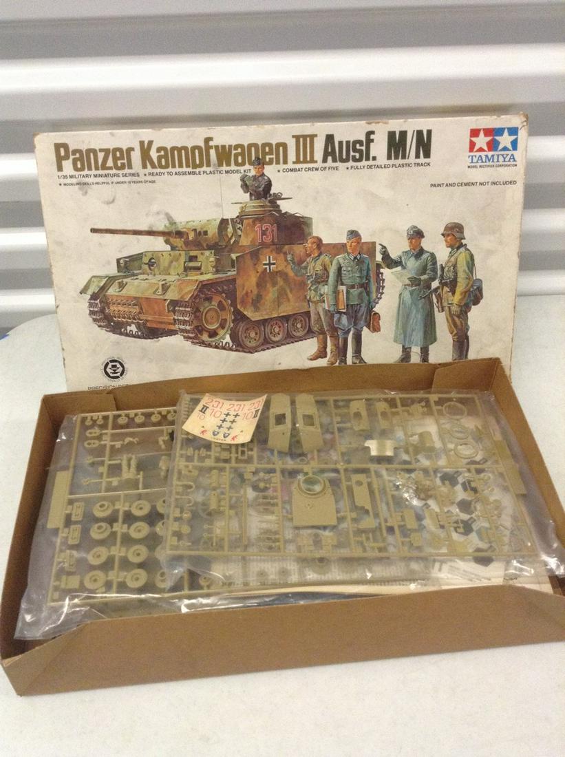 Complete german tank model Tamiya (1 of 1)