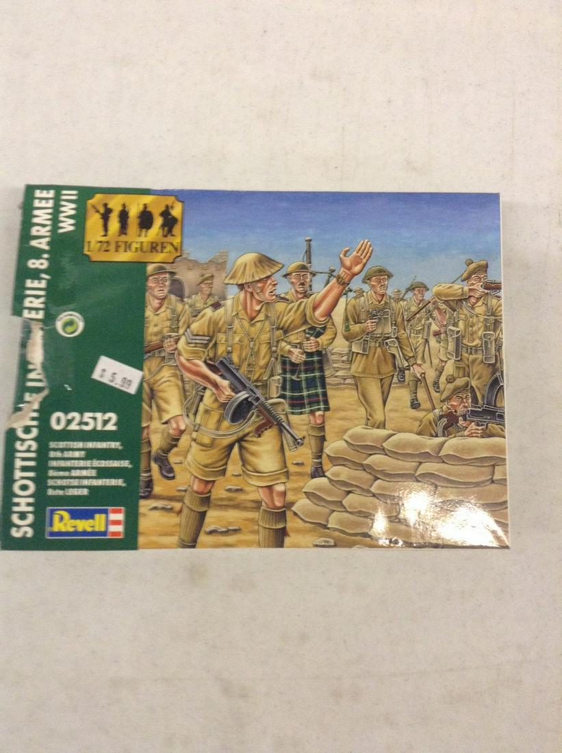 Scottish Infantry Models 1/72 scale complete (1 of 1)