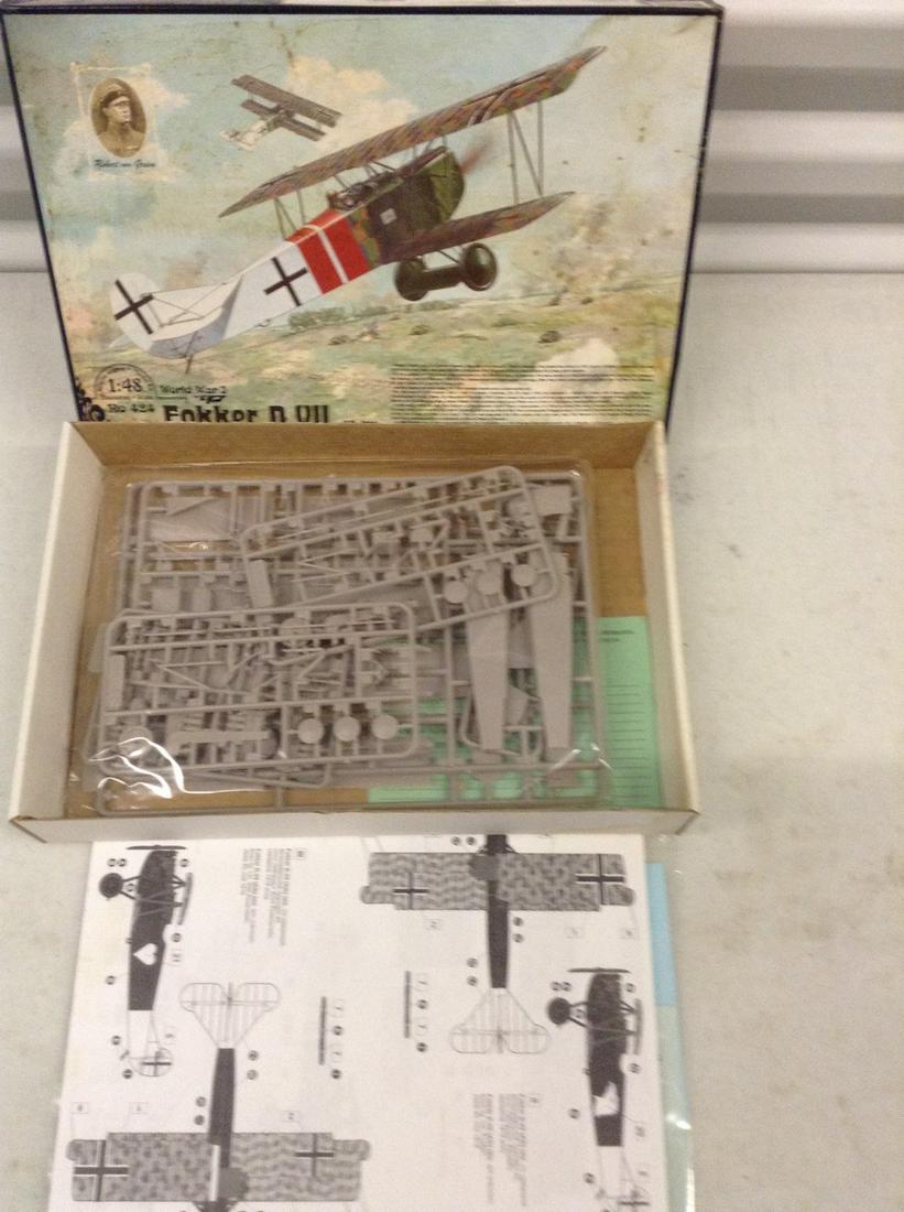 WW1 Fokker D.VII model complete (1 of 1)