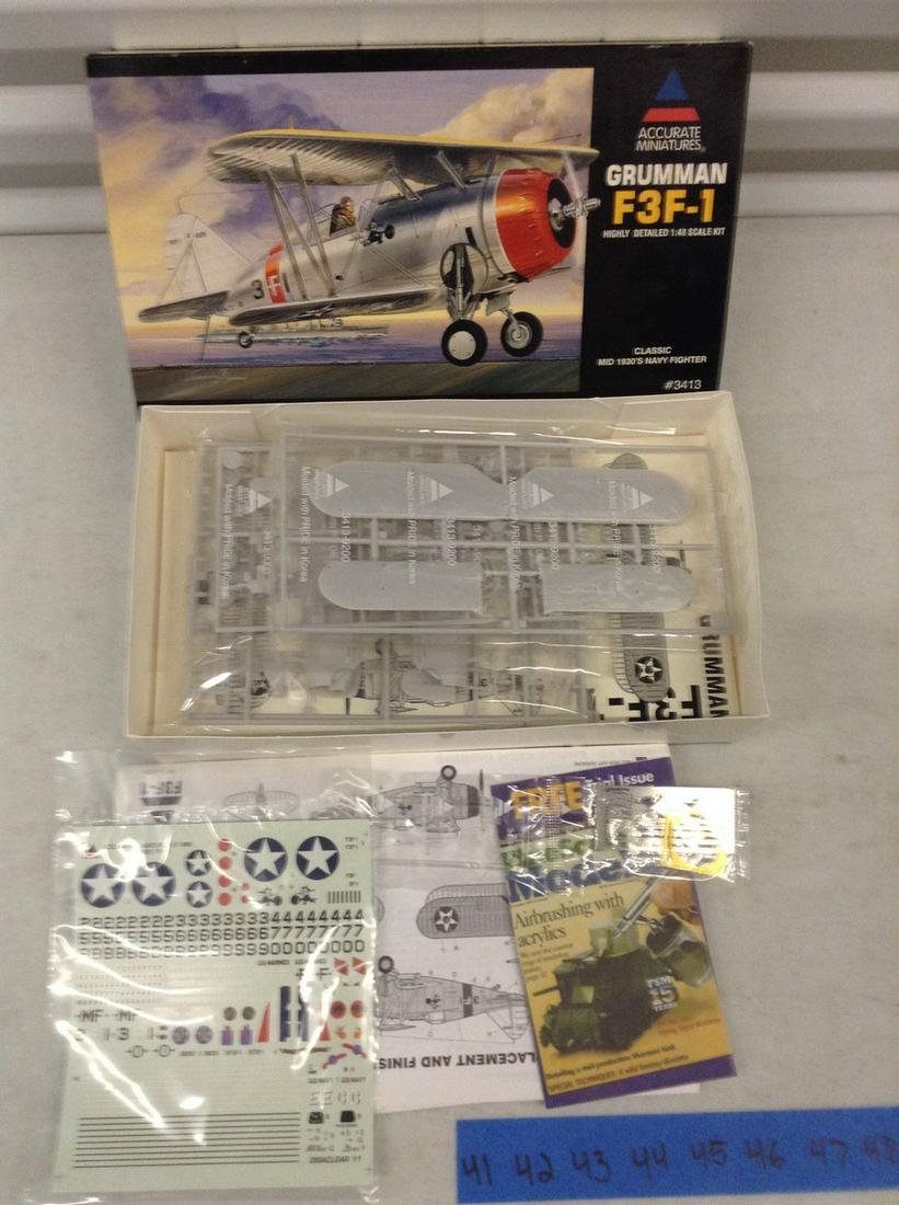 Grumman F3F-1 model complete (1 of 1)