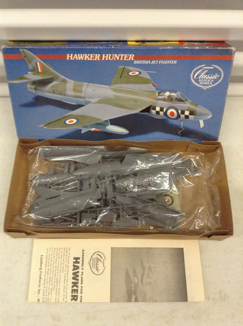 British Jet Fighter model complete (1 of 1)
