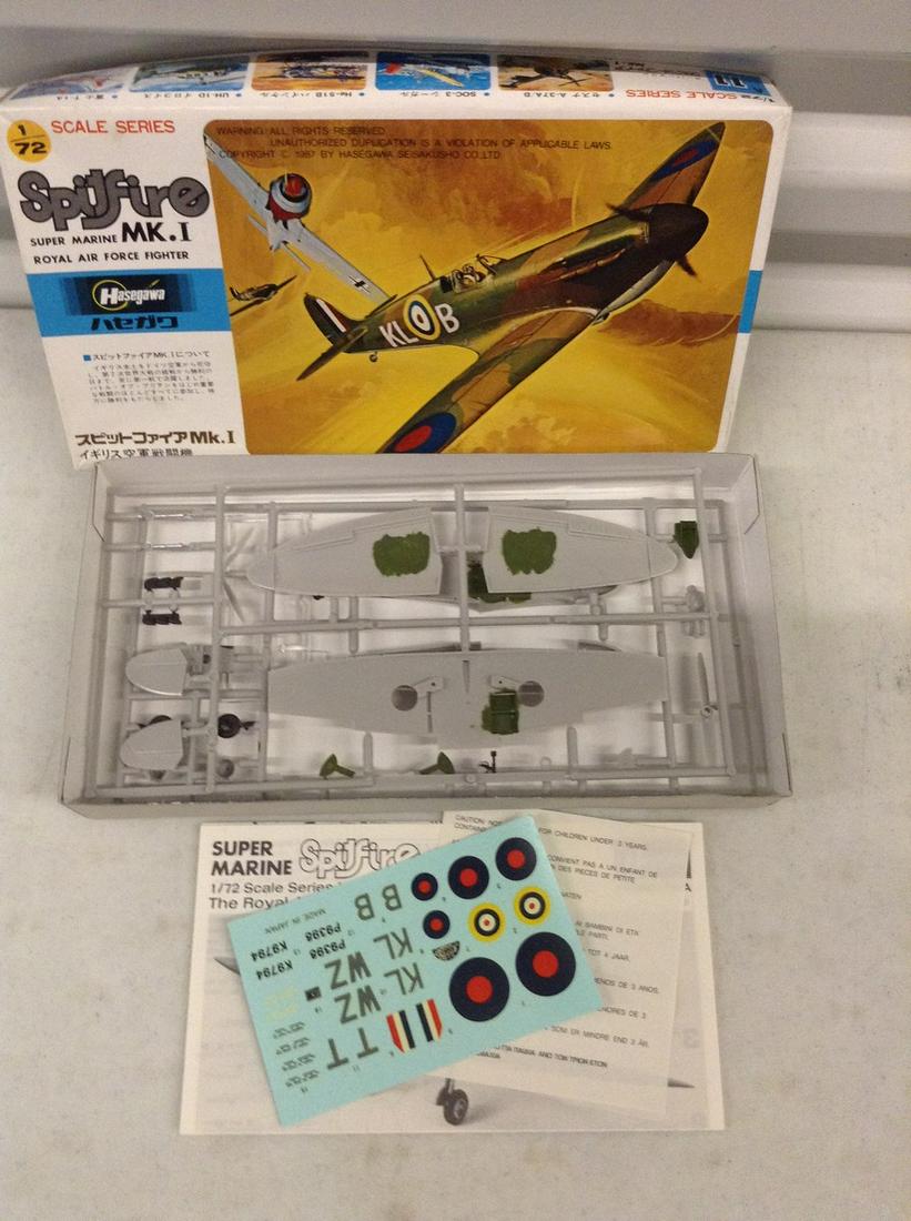 Spitfire Mk. 1 model complete (1 of 1)
