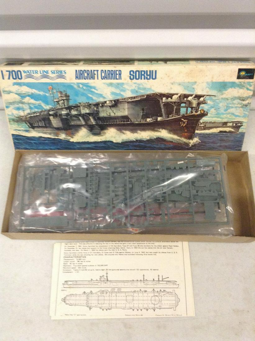 Aircraft carrier model complete (1 of 1)
