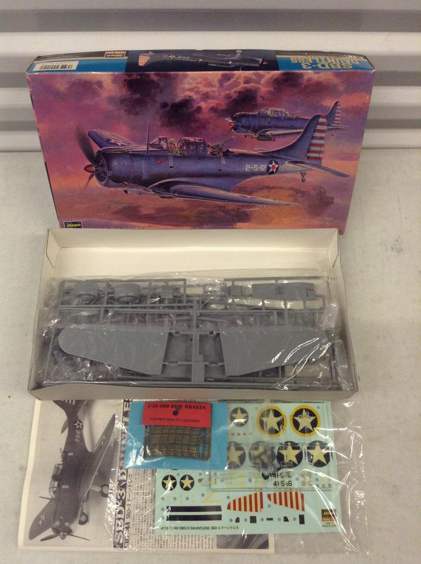 SBD-3 Dauntless model complete (1 of 1)