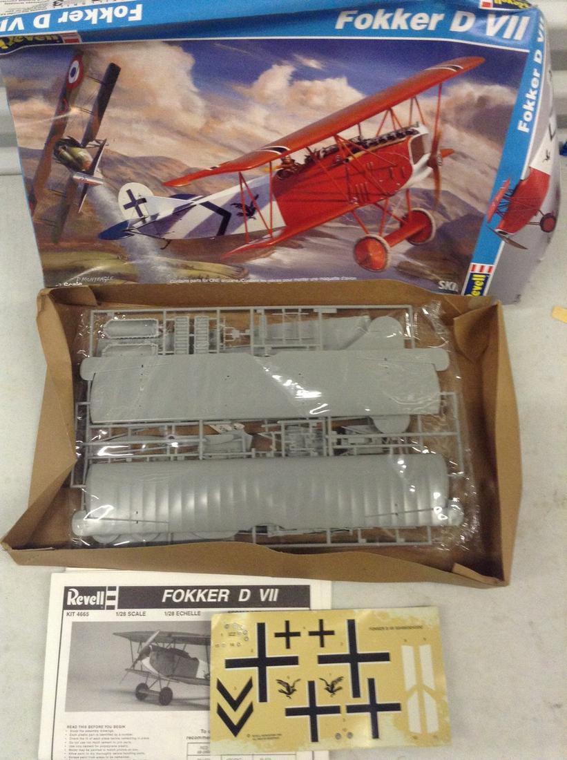 Fokker DVII model complete (1 of 1)