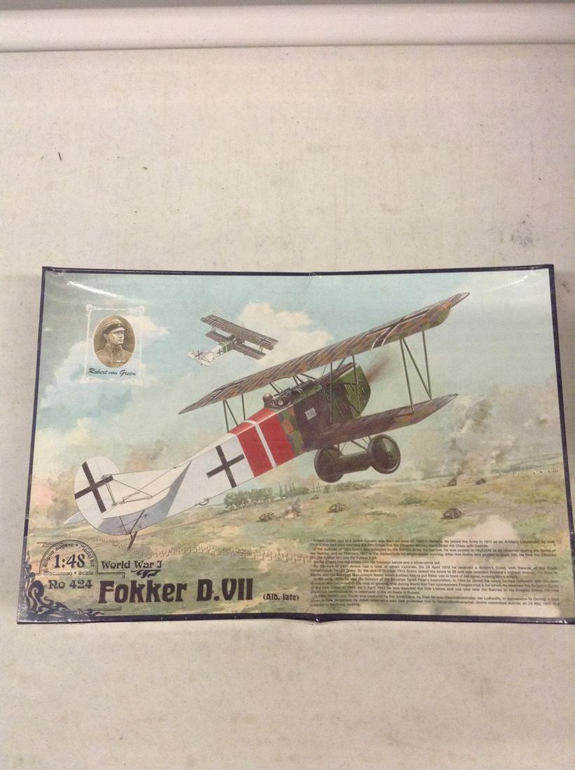 Fokker DVII model sealed (1 of 1)