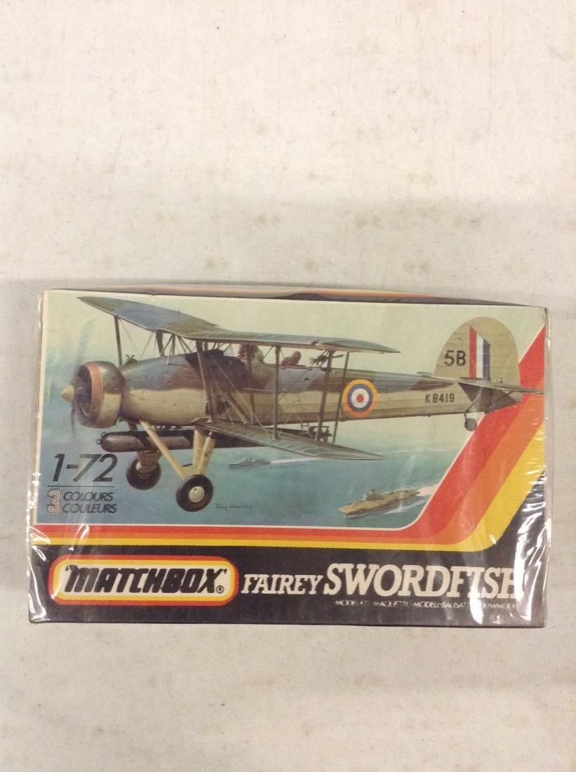 Matchbox Fairey Swordfish sealed: Matchbox Fairey Swordfish sealed