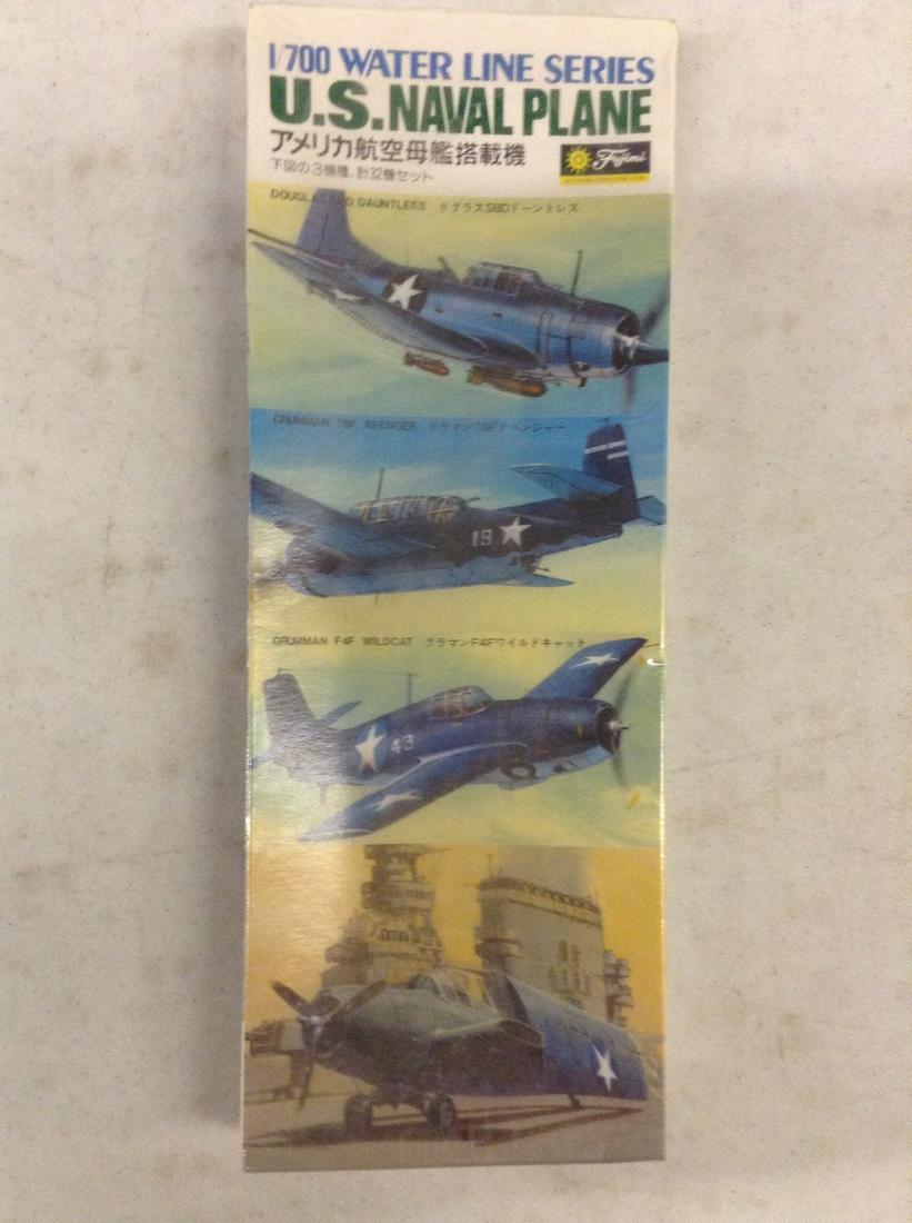 US Naval Plane model sealed (1 of 1)
