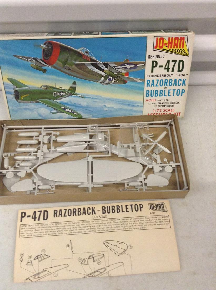 P-47D Thunderbolt model complete (1 of 1)
